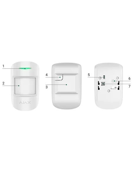 AJAX MotionProtect Plus Funk-Bewegungsmelder