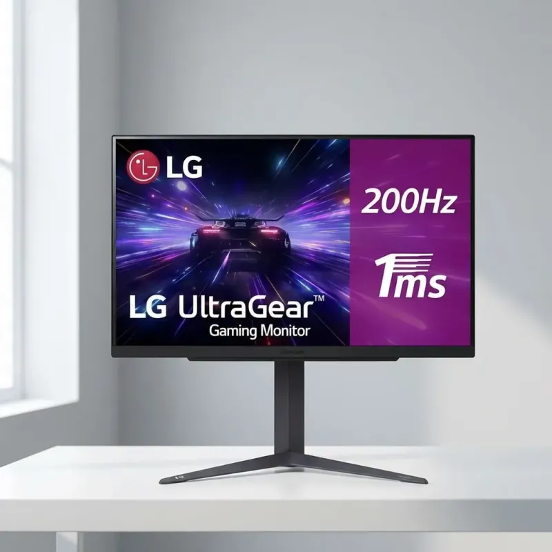 LG UltraGear 27GS75Q-B – 27" QHD 200 Hz Gaming Monitor IPS 1 msLG 27"