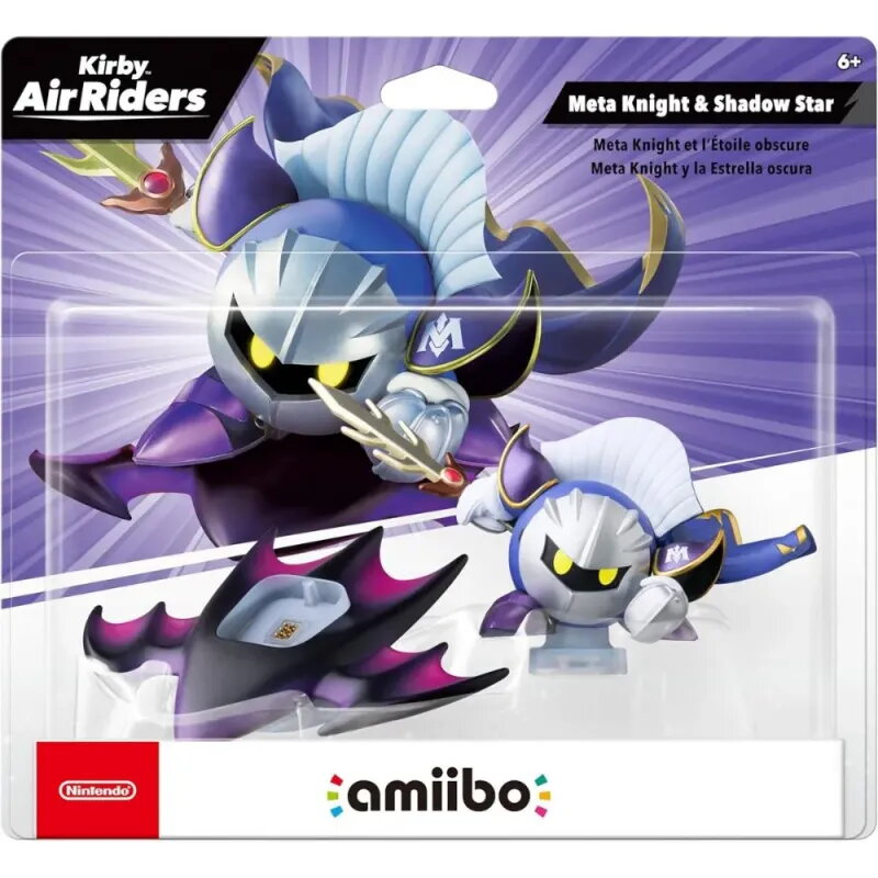 Comprar Amiibo Meta Knight & Estrella Sombra Kirby Air Riders