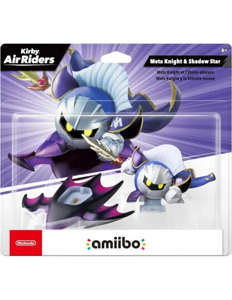 Comprar Amiibo Meta Knight & Estrella Sombra Kirby Air Riders