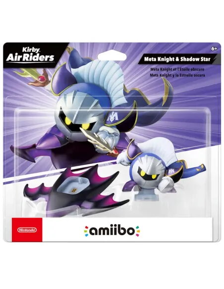 Comprar Amiibo Meta Knight & Estrella Sombra Kirby Air Riders