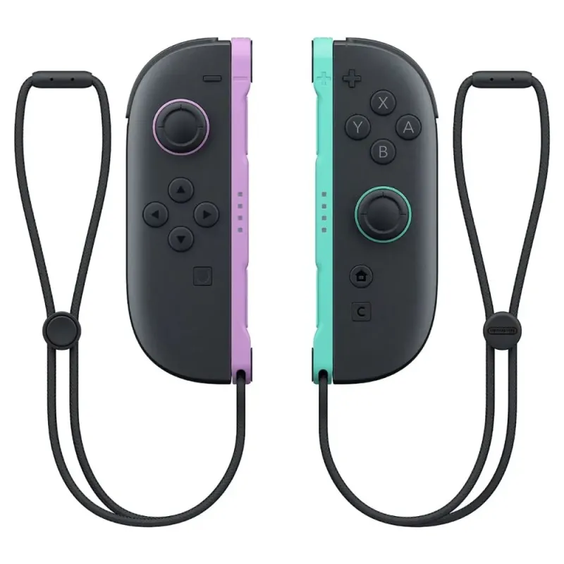 Mandos Joy-Con 2 Nintendo Switch 2 - Morado Claro / Verde Claro