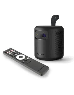 Proyector Thomson Vega PG35B | Portátil con Batería y Google TV