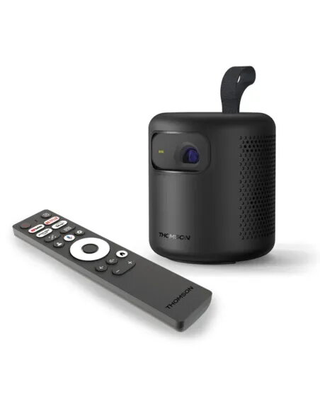 Thomson Vega PG35B Portable Projector | Battery & Google TV