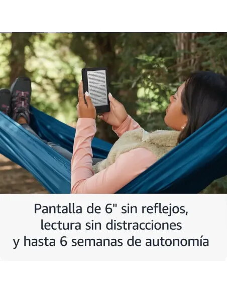 Amazon Kindle 2024 16GB Negro | Lector E-book HD 300ppp