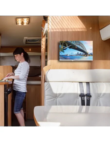 Thomson 24" LED 12V TV White | Camper & RV Smart TV