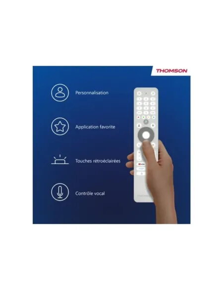 Thomson 24" LED 12V TV White | Camper & RV Smart TV