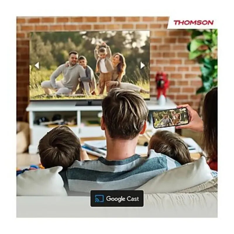Thomson 24" LED 12V TV White | Camper & RV Smart TV