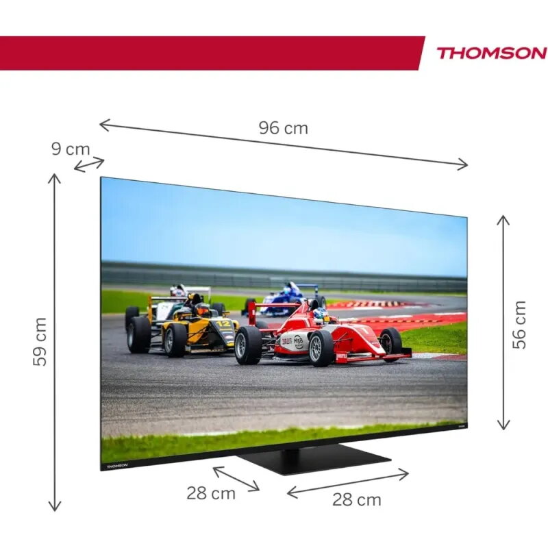 Thomson 43" 4K QLED TV 144Hz 43QG7C14 | Google TV