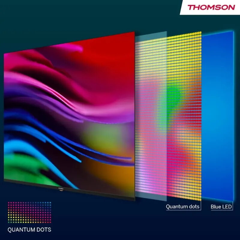 TV Thomson 43" QLED 4K 144Hz 43QG7C14 | Google TV