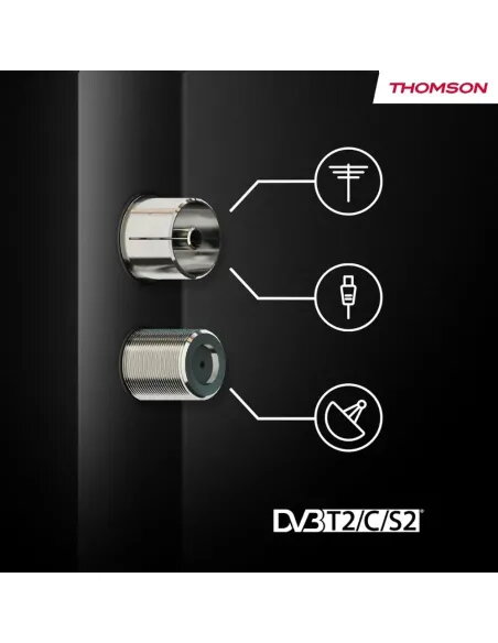 TV Thomson 50" 4K QLED 144Hz 50QG7C14 | Google TV y Peana Giratoria