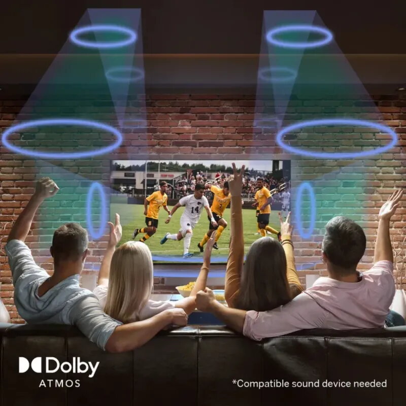 TV Thomson 50" 4K QLED 144Hz 50QG7C14 | Google TV y Peana Giratoria