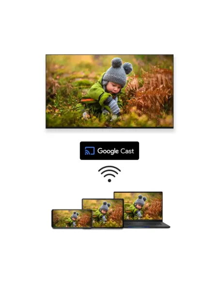 Thomson 50" 4K QLED TV 144Hz 50QG7C14 | Google TV & Swivel Stand