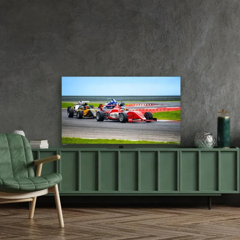 TV Thomson 55" 4K QLED 144Hz 55QG7C14 | Google TV y Peana Giratoria