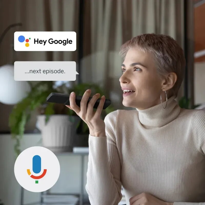 TV Thomson 55" 4K QLED 144Hz 55QG7C14 | Google TV y Peana Giratoria