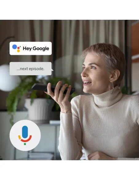 TV Thomson 55" 4K QLED 144Hz 55QG7C14 | Google TV y Peana Giratoria