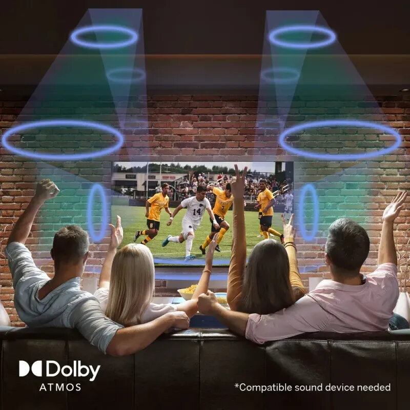 Thomson 65" 4K QLED TV 144Hz 65QG7C14 | Google TV & Swivel Stand