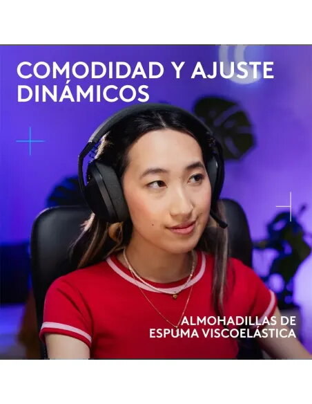 Logitech G321 LIGHTSPEED Wireless | Ultra-Lightweight 210g Gaming Head