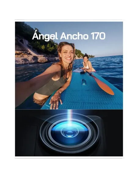 Cámara Deportiva WOLFANG GA120 4K | Doble Pantalla y 20MP | Oferta