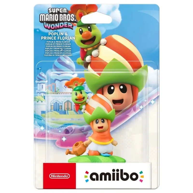 Nintendo amiibo Poplin & Prinz Florian Super Mario Bros. Wonder Kollektion