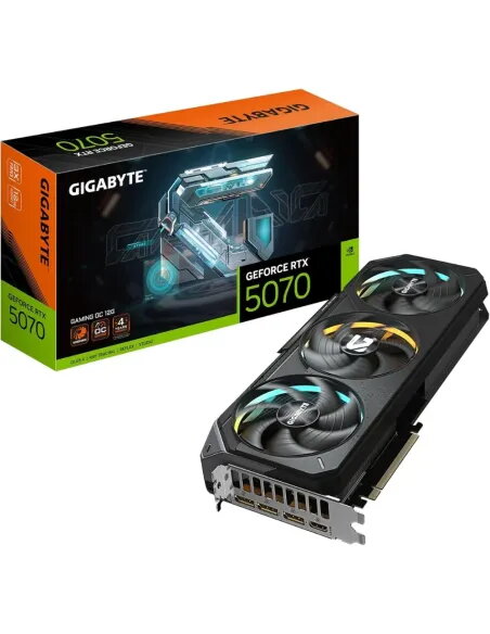 Gigabyte RTX 5070 GAMING OC 12GB GDDR7 | DLSS 4 y Ray Tracing
