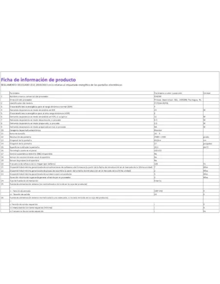 Monitor Xiaomi G Pro 27i Mini LED 2K 180Hz HDR1000