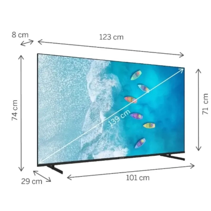 Thomson 55UG4S15 55" 4K UHD TV | Google TV, HDR10 & 32GB