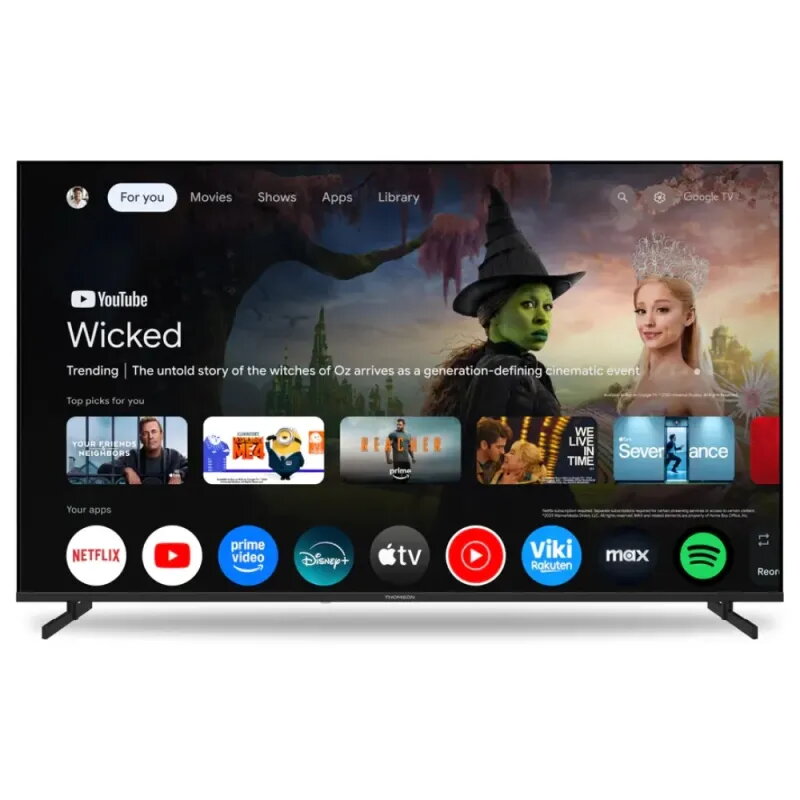Thomson 50UG4S15 50" 4K UHD TV | Google TV, HDR10 & 32GB