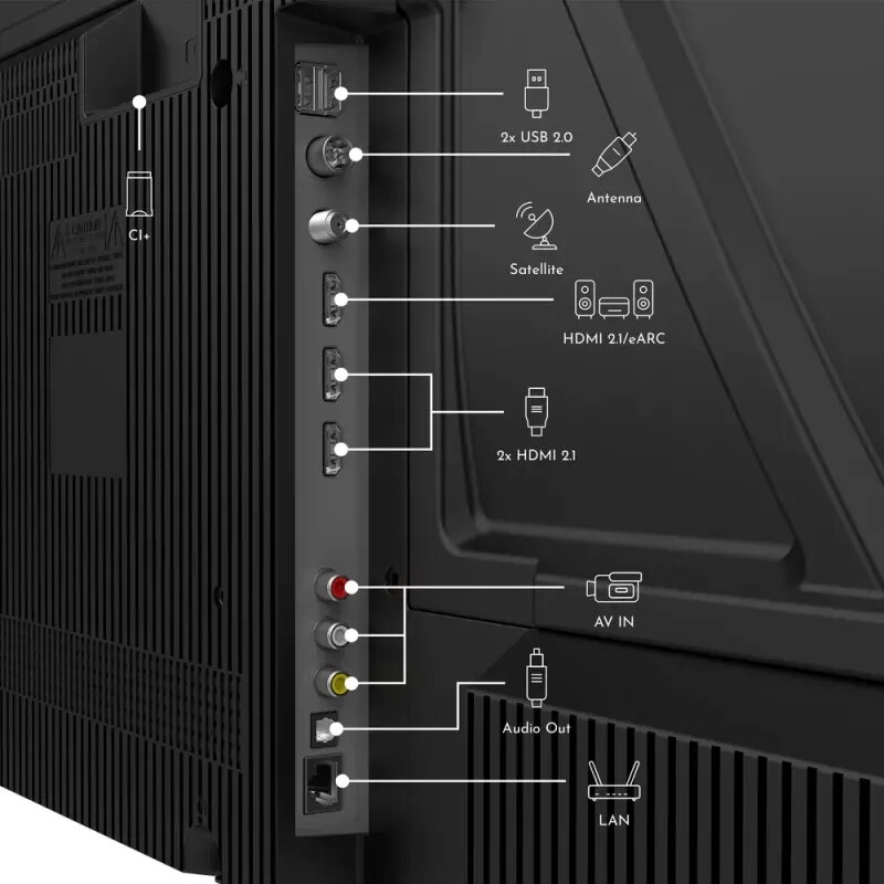 TV Thomson 50UG4S15 50" 4K UHD | Google TV, HDR10 y 32GB