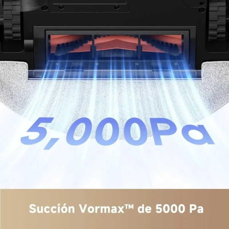 Robot Aspirador Mova E20 by Dreame | 5000 Pa y Láser LDS | Blanco