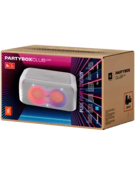 Buy JBL PartyBox Club 120 White | 160W Party Speaker with Lights