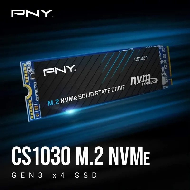 Disco SSD PNY CS1030 1TB M.2 NVMe PCIe Gen3 | 2100 MB/s