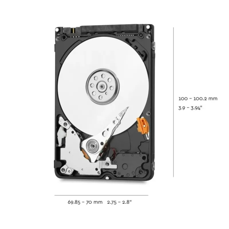 WD Blue 2TB 2.5 SATA 3 Laptop Hard Drive 128MB WD20SPZX