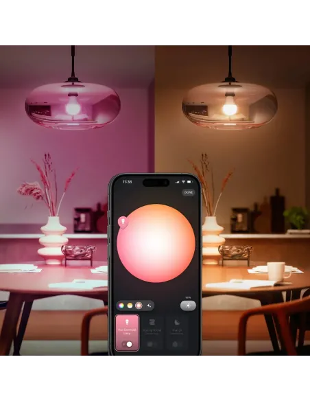 Bombilla Philips Hue Essential E27 Color RGBW 8W Bluetooth