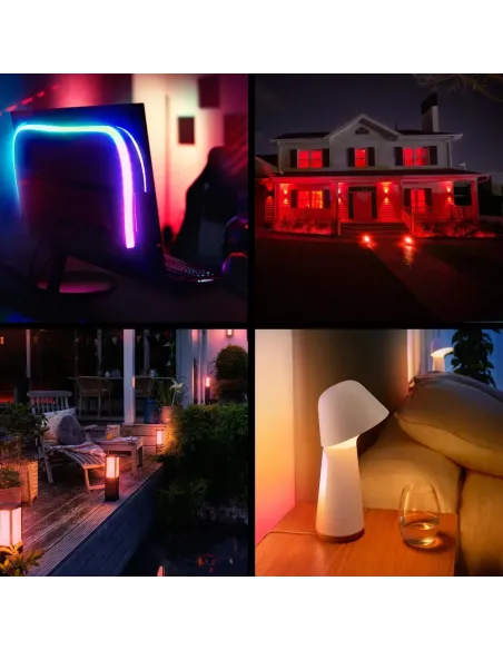 Philips Hue Essential E27 Color RGBW 8W Bluetooth Bulb