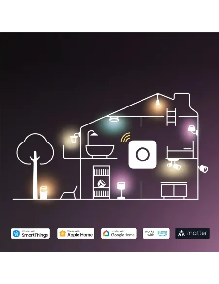 Philips Hue Essential E27 Color RGBW 8W Bluetooth Bulb