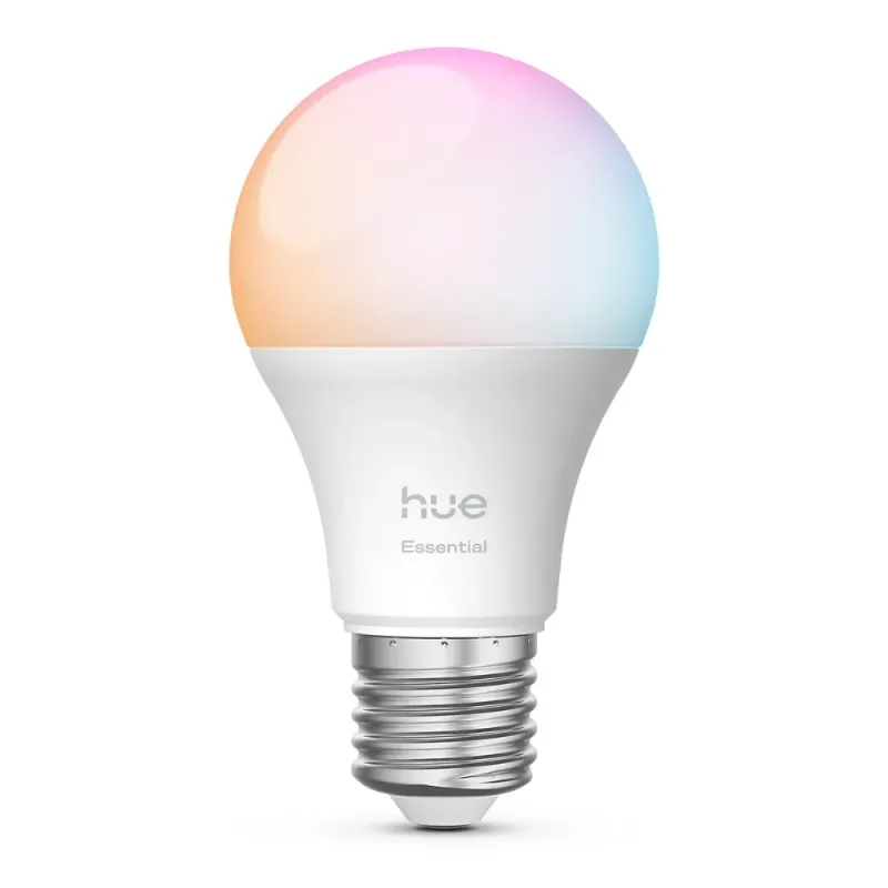 Philips Hue Essential E27 Color RGBW 8W Bluetooth Bulb