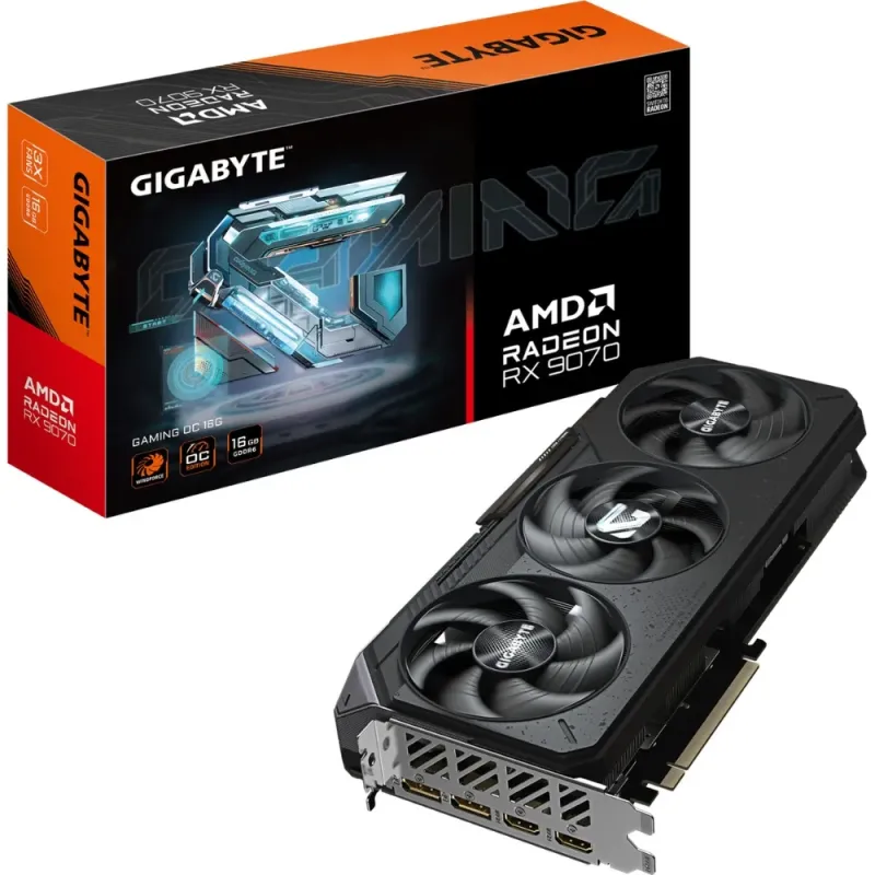 GIGABYTE Radeon RX 9070 GAMING OC 16GB GDDR6 | PCI-E 5.0