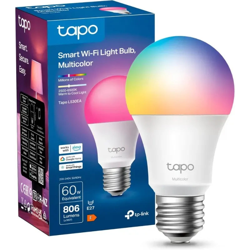 Tapo L530EA E27 Multicolor WiFi Smart Bulb Alexa