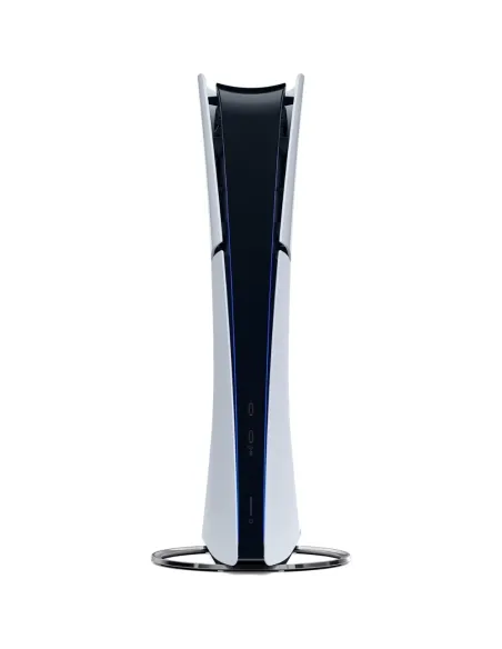 Soporte Vertical Oficial Sony para PS5 Slim | Negro y Cromo