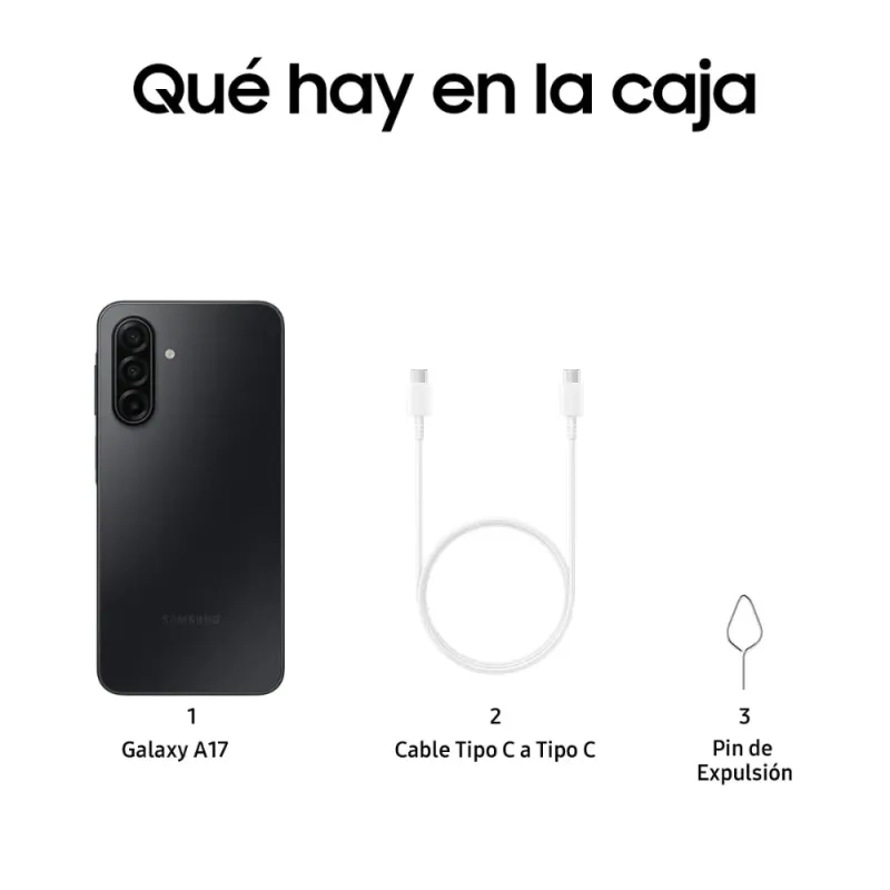 Samsung Galaxy A17 4G 256GB Black | Super AMOLED & Gemini AI