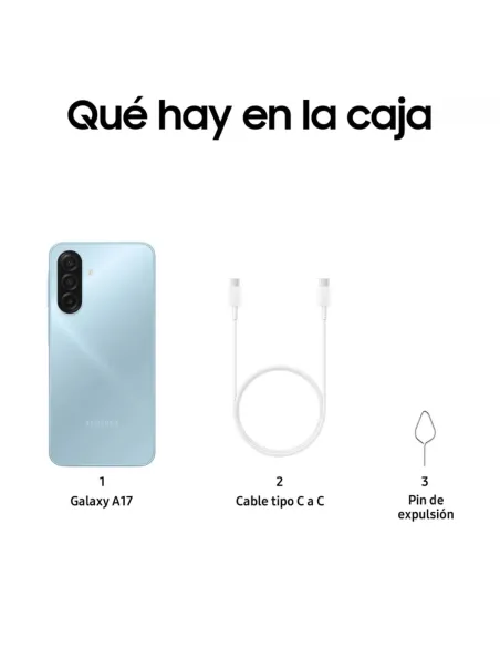 Samsung Galaxy A17 4G 256GB Light Blue | Super AMOLED & Gemini AI