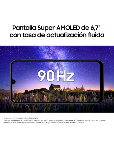 Samsung Galaxy A17 4G 256GB Azul Claro | Super AMOLED y Gemini IA