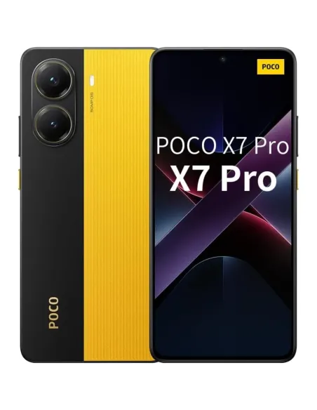 POCO X7 Pro 5G 12GB/512GB Amarillo | 6000mAh y Cámara 50MP OIS