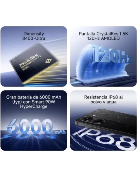 POCO X7 Pro 5G 12GB/512GB Yellow | 6000mAh & 50MP OIS Camera