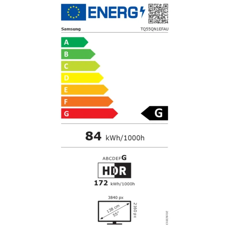 Samsung 55" Neo QLED QN1EF 4K TV | 144Hz Gaming - TiendaCPU