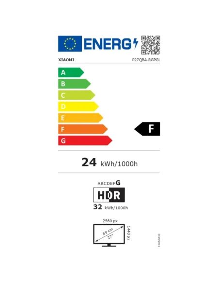 Xiaomi G Pro 27i Mini LED Monitor 2K 180Hz HDR1000