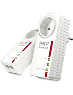 FRITZ!Powerline 1220E Set PLC Kit | 1200 Mbps & Gigabit LAN