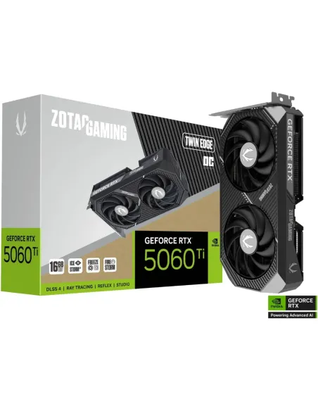 ZOTAC RTX 5060 Ti Twin Edge OC 16GB GDDR7 | DLSS 4 & PCIe 5.0