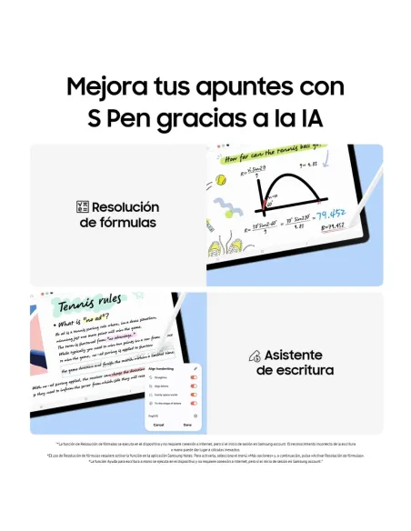 Samsung Galaxy Tab S10 FE 128GB Wifi | Potencia con S Pen y IP68